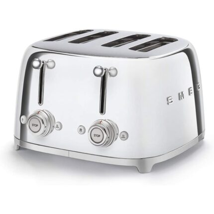 Tostadora Smeg TSF03SSEU 2000W 4 Ranuras 6 Niveles