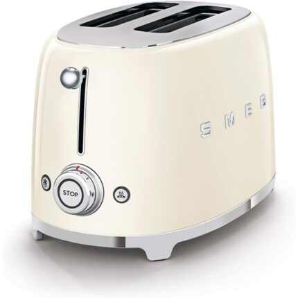 Tostadora 2 Ranuras 6 Niveles 950W TSF01CREU Smeg