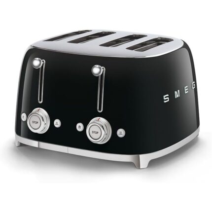 Tostadora Smeg TSF03BLEU 2000W 4 Ranuras 6 Niveles