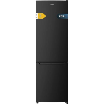 Frigorífico Combinado Negro 262 L Clasificación E 2 puertas Cecotec 262