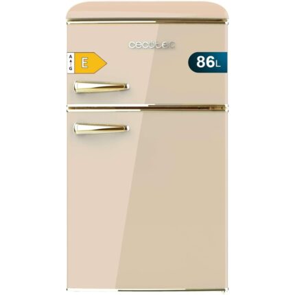 Frigorífico 2 puertas Cecotec Bolero CoolMarket 2D Origin 86 86 L Clase E Beige