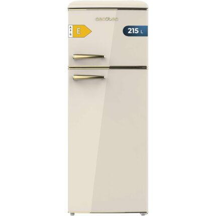 Frigorífico Cecotec Bolero 215L CoolMarket 2D Beige Origin