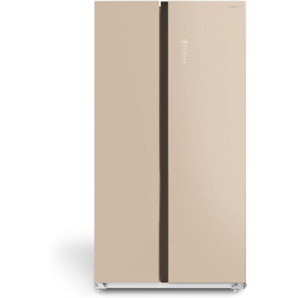 Frigorífico americano CREATE FRIDGE STUDIO SIDE BY SIDE 550 550 L NoFrost Clase energética E Beige